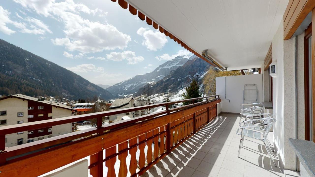 Gonenstein Residence In Leukerbad, Entire Apartment/Studio With Balcony Kültér fotó