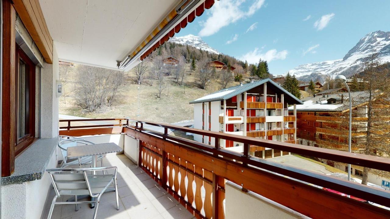 Gonenstein Residence In Leukerbad, Entire Apartment/Studio With Balcony Kültér fotó