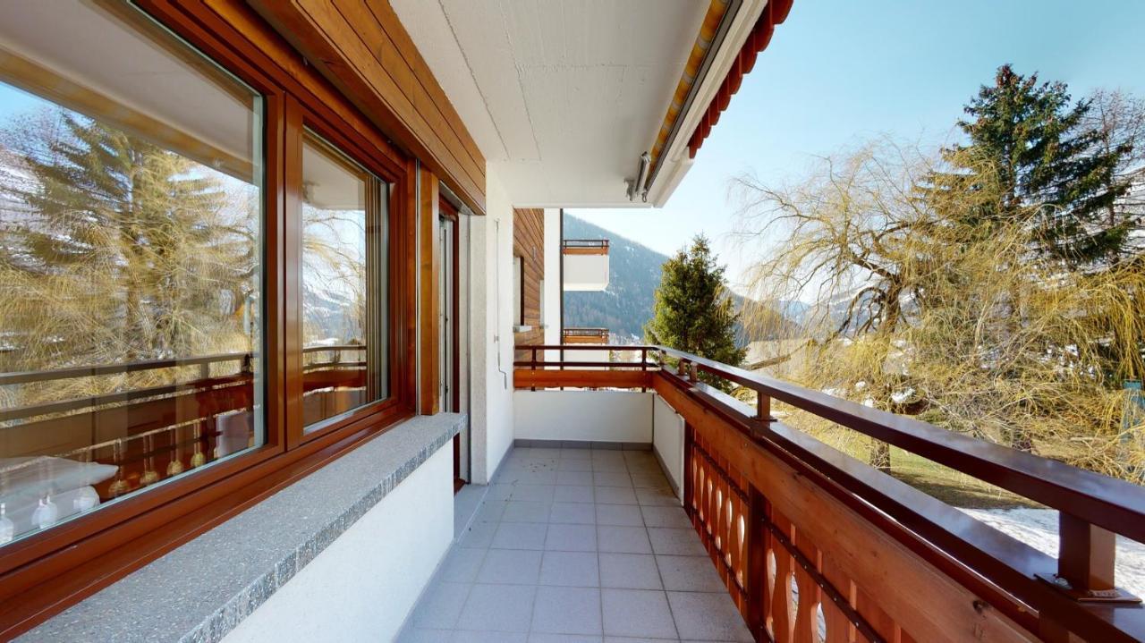 Gonenstein Residence In Leukerbad, Entire Apartment/Studio With Balcony Kültér fotó