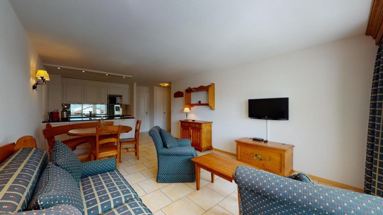 Gonenstein Residence In Leukerbad, Entire Apartment/Studio With Balcony Kültér fotó