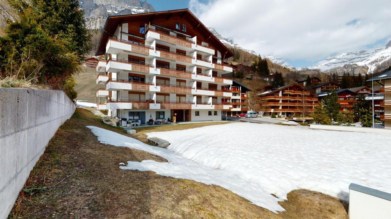 Gonenstein Residence In Leukerbad, Entire Apartment/Studio With Balcony Kültér fotó