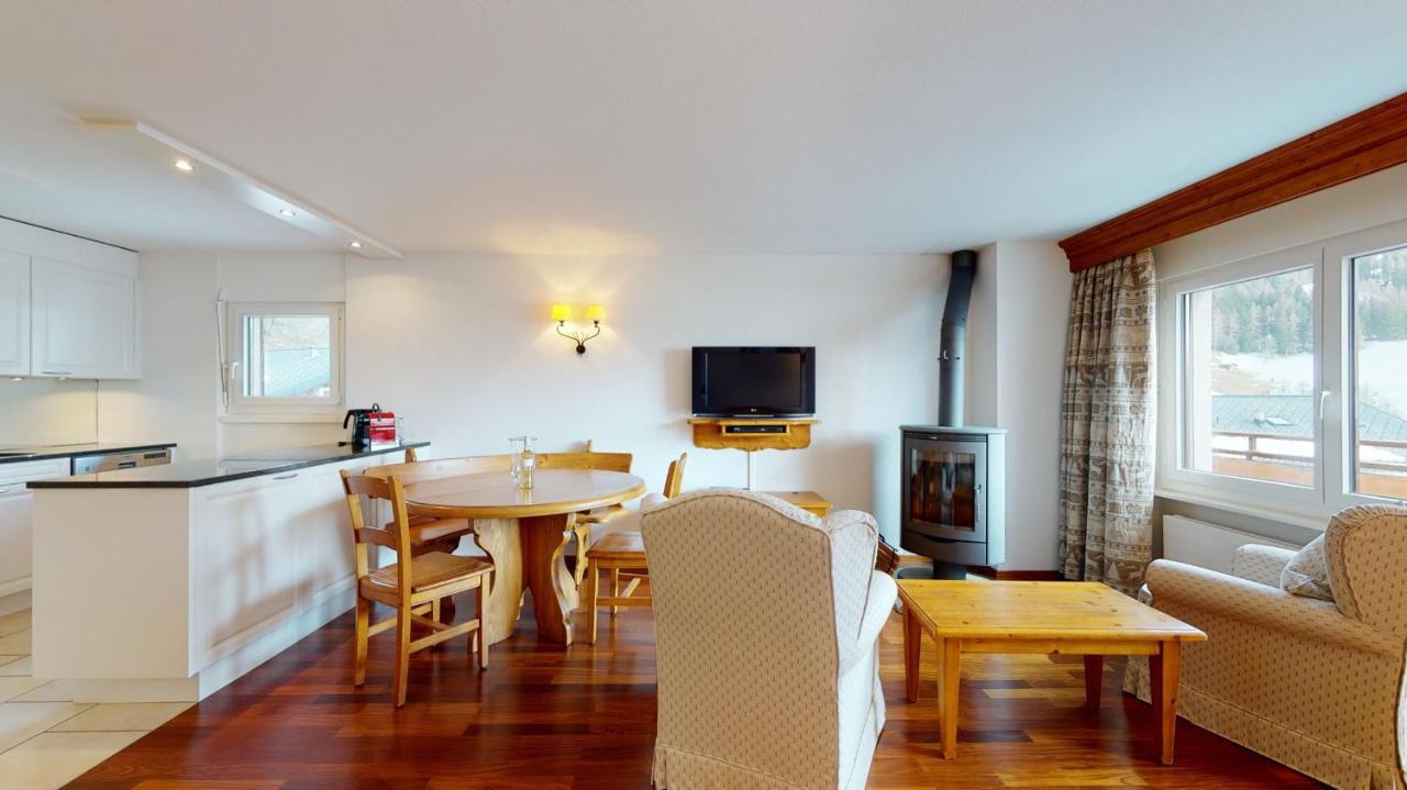 Gonenstein Residence In Leukerbad, Entire Apartment/Studio With Balcony Kültér fotó
