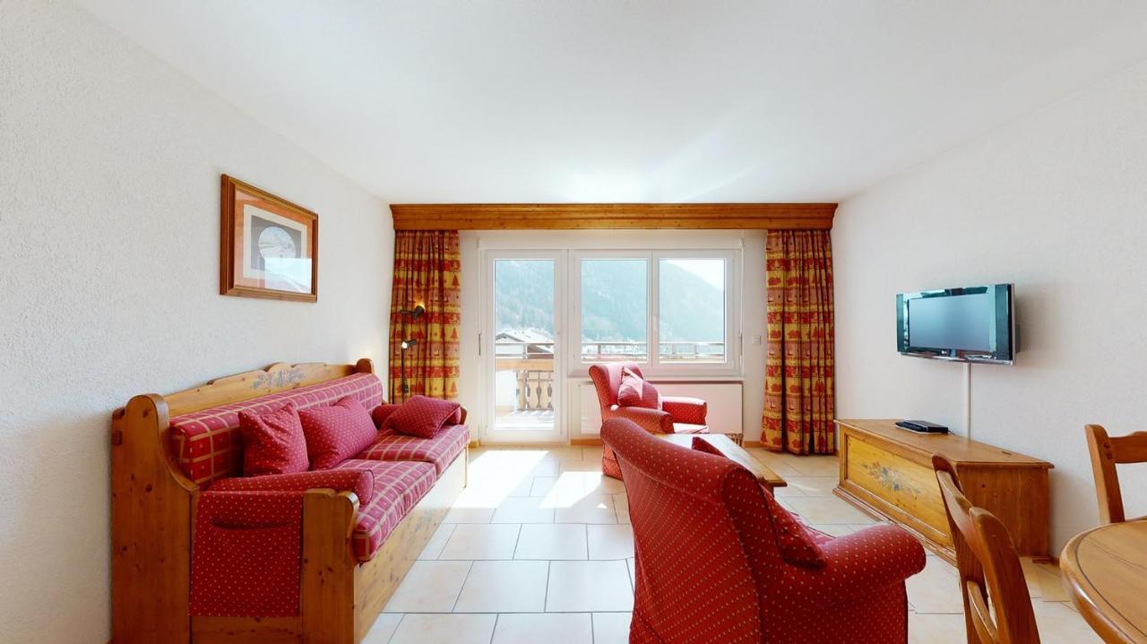 Gonenstein Residence In Leukerbad, Entire Apartment/Studio With Balcony Kültér fotó
