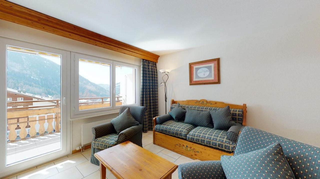 Gonenstein Residence In Leukerbad, Entire Apartment/Studio With Balcony Kültér fotó