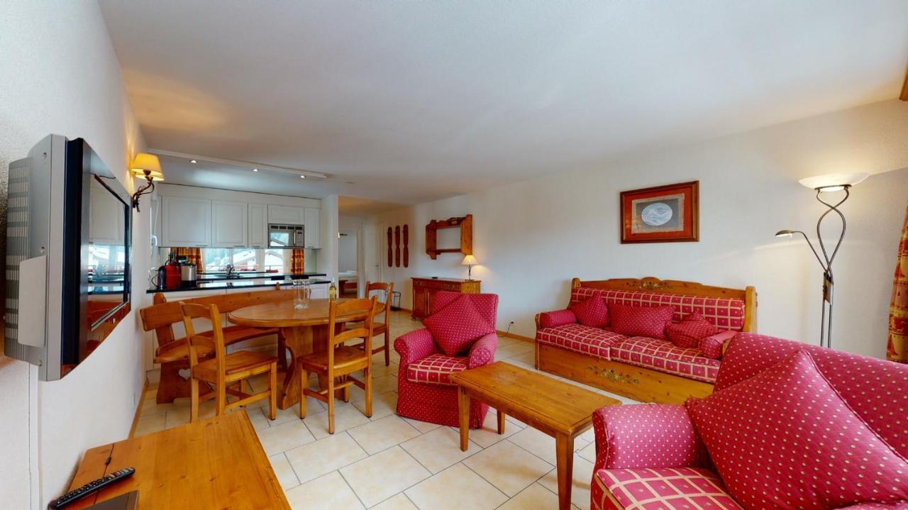 Gonenstein Residence In Leukerbad, Entire Apartment/Studio With Balcony Kültér fotó