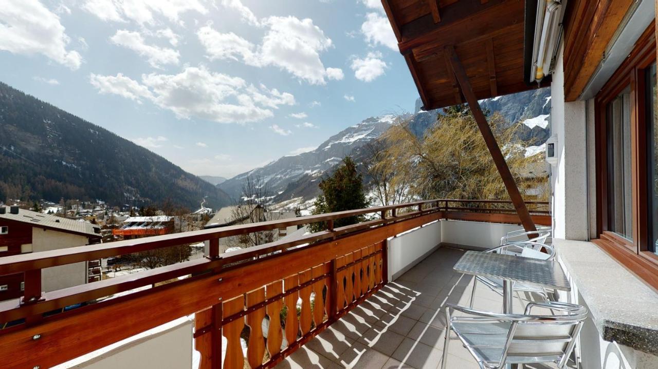 Gonenstein Residence In Leukerbad, Entire Apartment/Studio With Balcony Kültér fotó