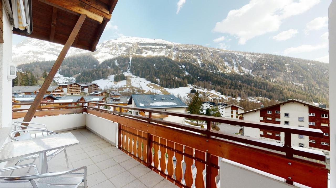 Gonenstein Residence In Leukerbad, Entire Apartment/Studio With Balcony Kültér fotó