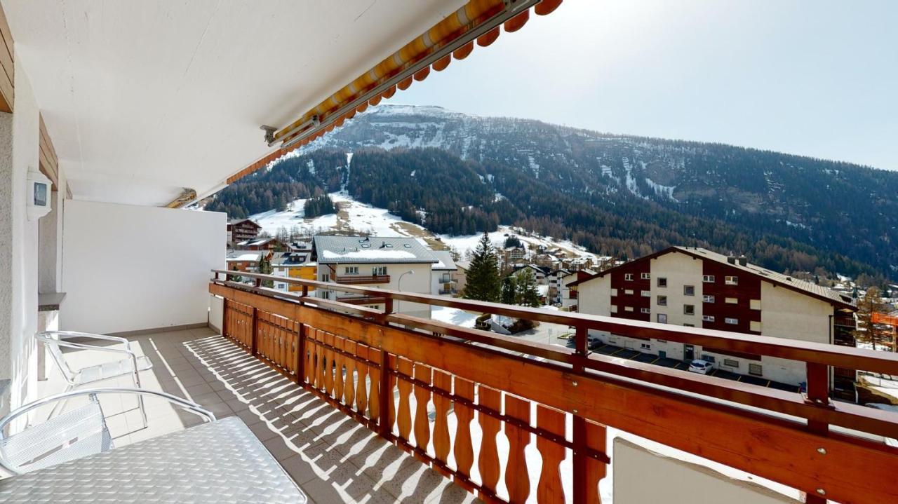 Gonenstein Residence In Leukerbad, Entire Apartment/Studio With Balcony Kültér fotó