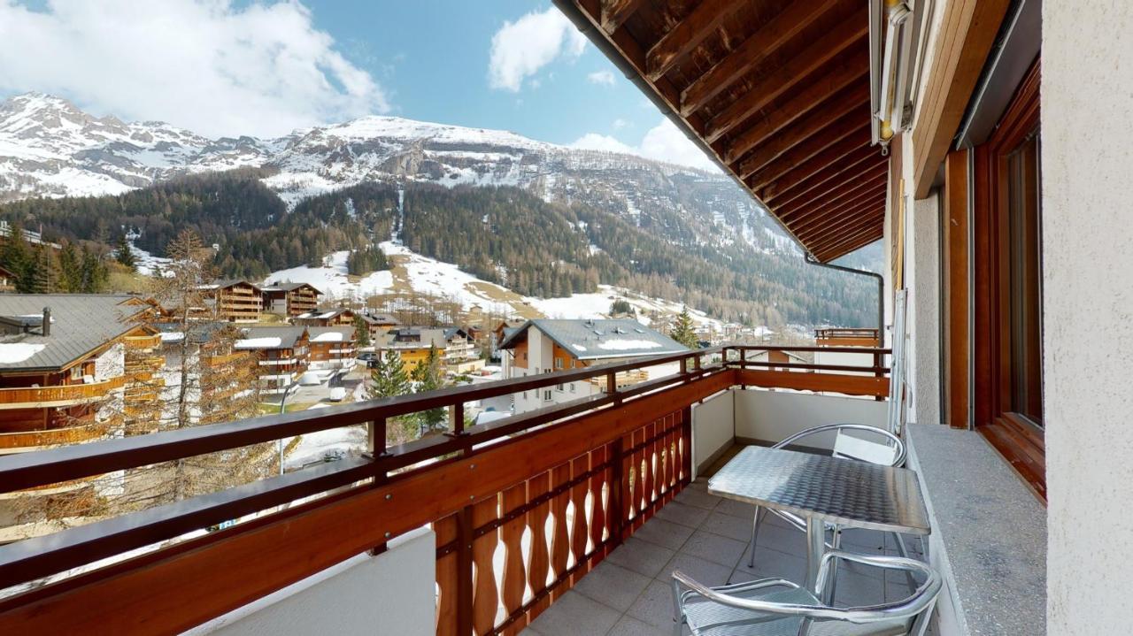 Gonenstein Residence In Leukerbad, Entire Apartment/Studio With Balcony Kültér fotó