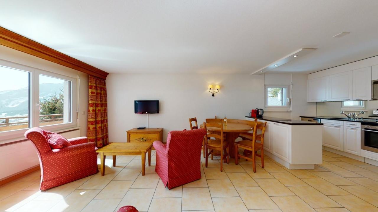 Gonenstein Residence In Leukerbad, Entire Apartment/Studio With Balcony Kültér fotó