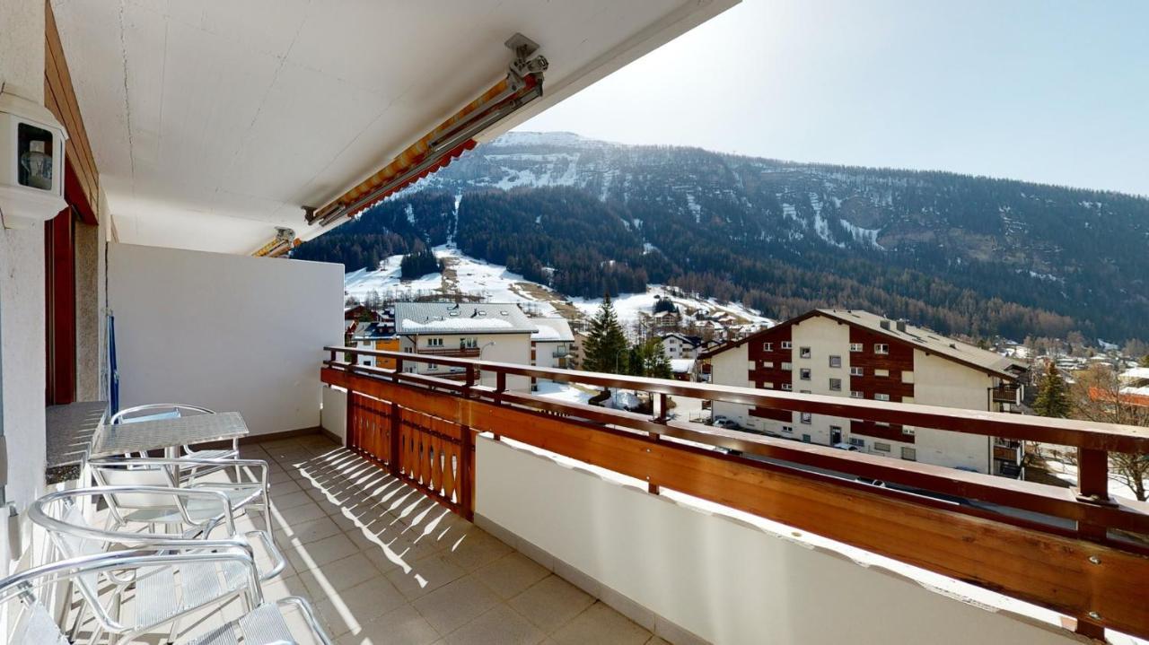 Gonenstein Residence In Leukerbad, Entire Apartment/Studio With Balcony Kültér fotó