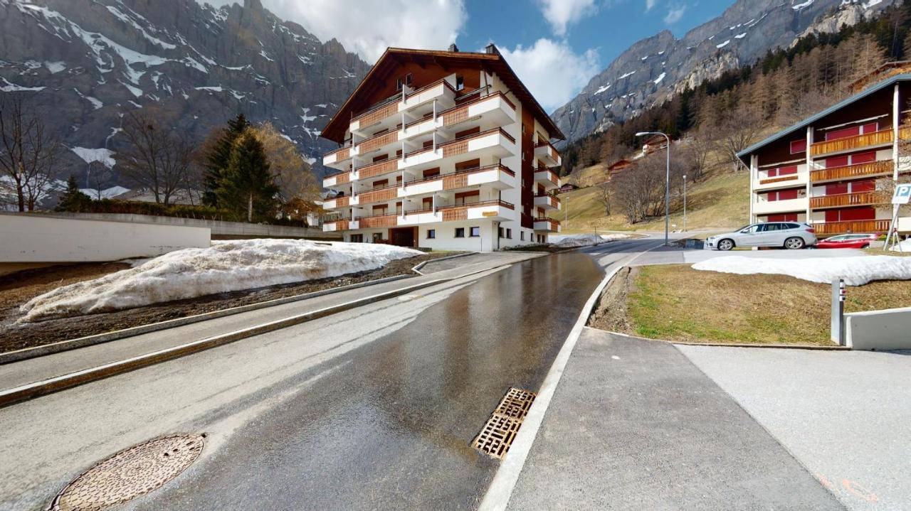Gonenstein Residence In Leukerbad, Entire Apartment/Studio With Balcony Kültér fotó