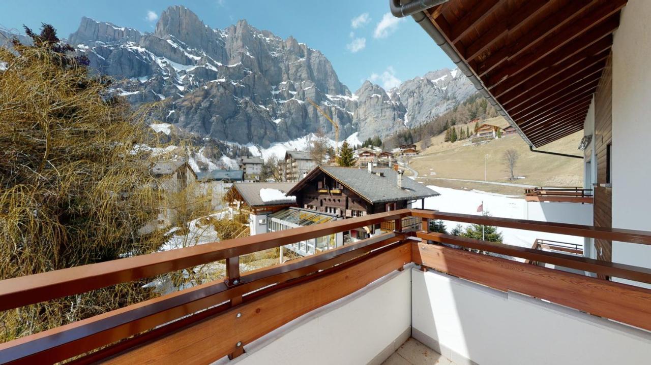 Gonenstein Residence In Leukerbad, Entire Apartment/Studio With Balcony Kültér fotó