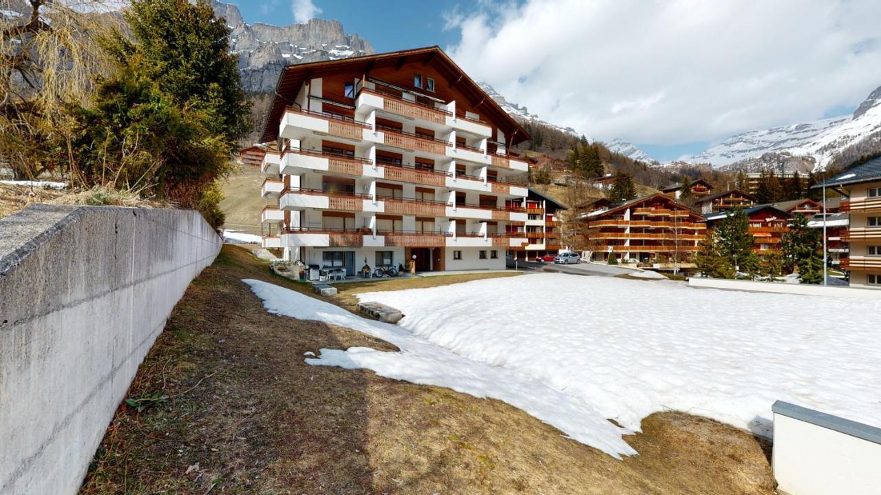 Gonenstein Residence In Leukerbad, Entire Apartment/Studio With Balcony Kültér fotó