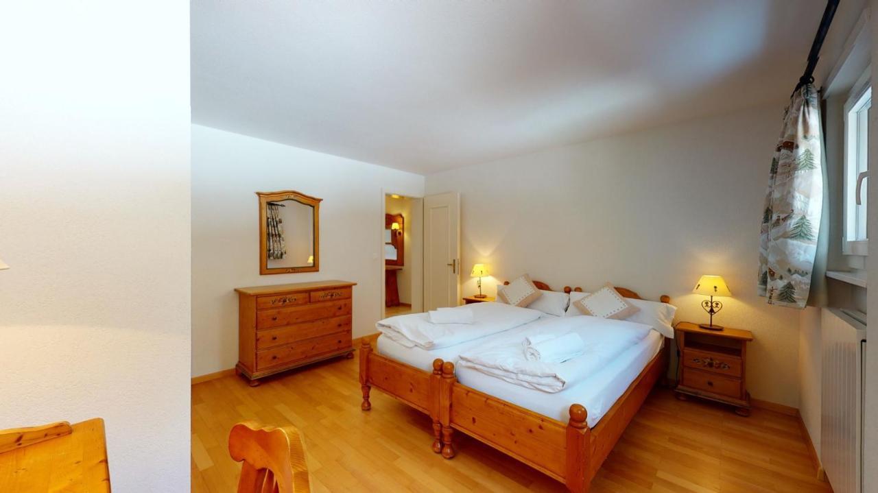 Gonenstein Residence In Leukerbad, Entire Apartment/Studio With Balcony Kültér fotó