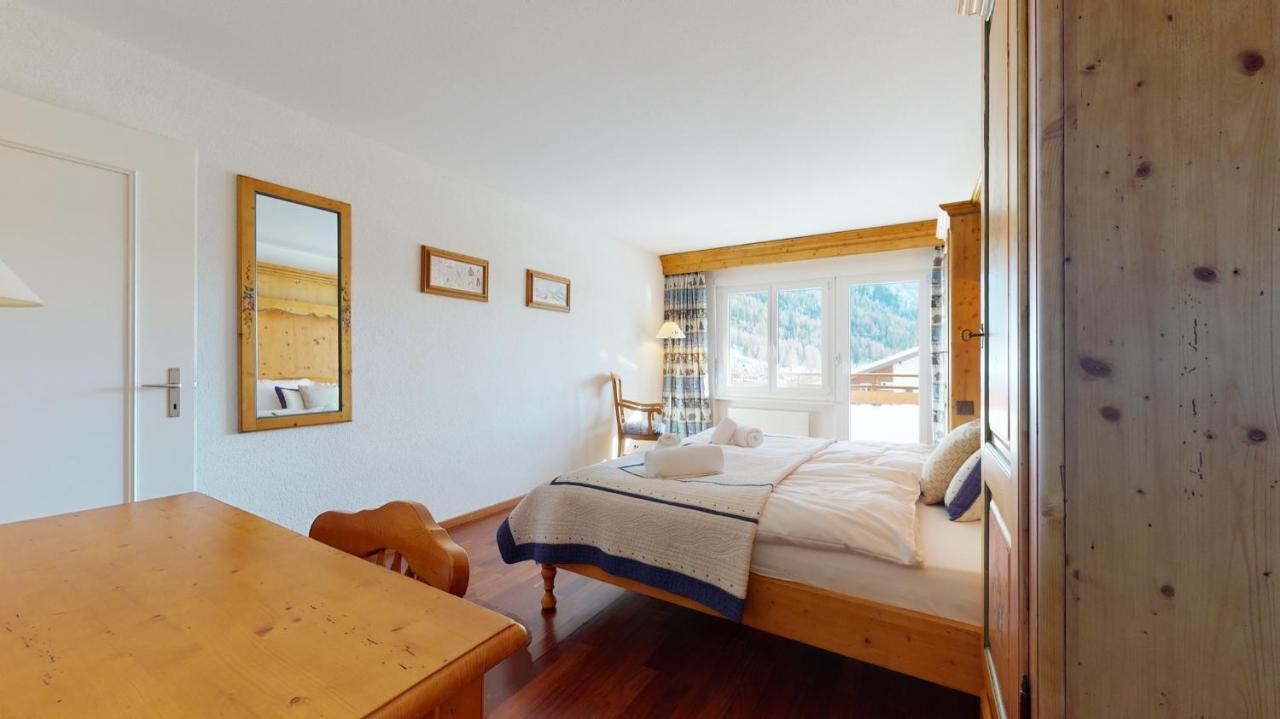 Gonenstein Residence In Leukerbad, Entire Apartment/Studio With Balcony Kültér fotó