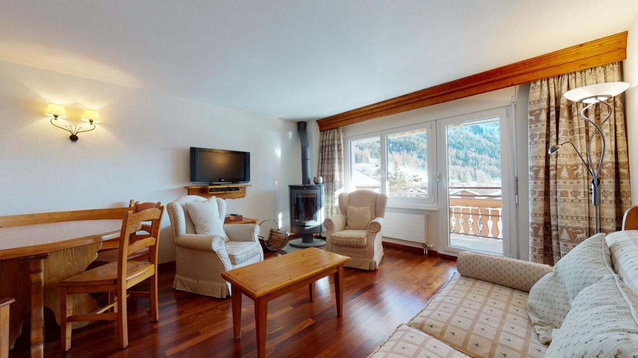 Gonenstein Residence In Leukerbad, Entire Apartment/Studio With Balcony Kültér fotó