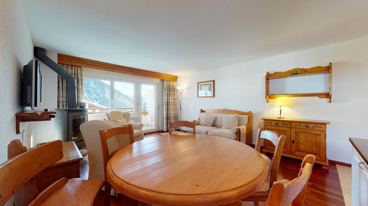 Gonenstein Residence In Leukerbad, Entire Apartment/Studio With Balcony Kültér fotó
